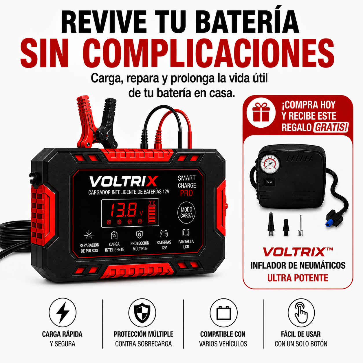 VOLTRIX™ SMARTCHARGE PRO 12V